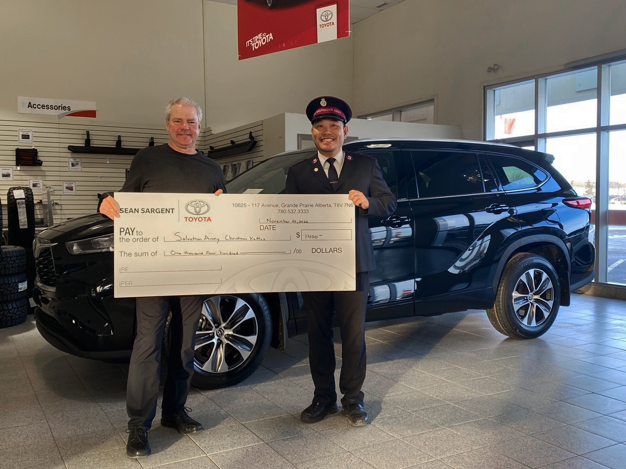 Grande Prairie and Fort St John Salvation Army in need of volunteers